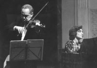 Félix Ayo, violín y Emma Giménez, piano el 9 de diciembre de 1986 en el Círculo Industrial de Alcoy Félix Ayo, violín y Emma Giménez, piano el 9 de diciembre de 1986 en el Círculo Industrial de Alcoy
