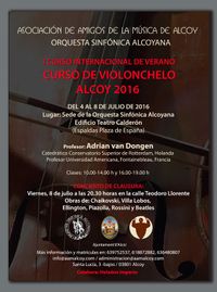 CURSO DE VIOLONCHELO CURSO DE VIOLONCHELO