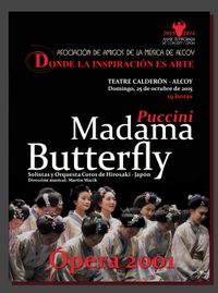 ÓPERA 2001 - MADAMA BUTTERFLY ÓPERA 2001 - MADAMA BUTTERFLY