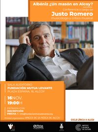 CONFERENCIA. JUSTO ROMERO - CONFERENCIA. JUSTO ROMERO -