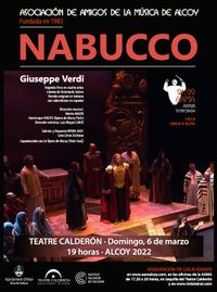 ÓPERA 2001 - NABUCCO DE VERDI ÓPERA 2001 - NABUCCO DE VERDI