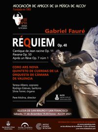 CORO ARS NOVA Y ORQUESTA DE CÁMARA DE VALENCIA CORO ARS NOVA Y ORQUESTA DE CÁMARA DE VALENCIA