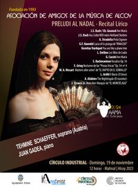 PRELUDI AL NADAL - RECITAL LÍRICO PRELUDI AL NADAL - RECITAL LÍRICO