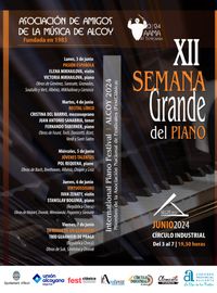 XII SEMANA GRANDE DEL PIANO - 2024 XII SEMANA GRANDE DEL PIANO - 2024