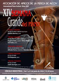 XIV SEMANA GRANDE DEL PIANO / International Piano Festival