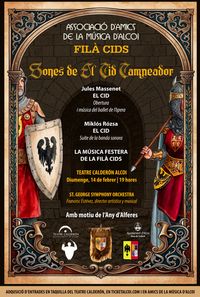 SONES DE EL CID CAMPEADOR - AÑO ALFÉREZ FILÀ CIDES