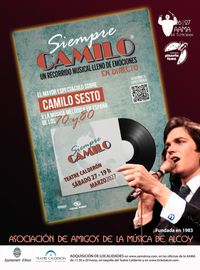 SIEMPRE CAMILO. La música pop de los 70 y 80 SIEMPRE CAMILO. La música pop de los 70 y 80